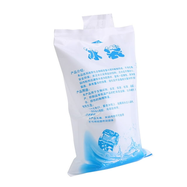 Reusable Ice Packs, 10pcs Gel Cooling Bags Easy to Use and Carry Ice Packs for Lunch Boxes, Food Vegetable Wine Medical Shipping & Storage, Industrial Use