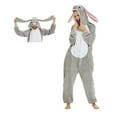 thumbnail image 2 of Seductiva Adult Onesie Pajamas for Women Adult Pajamas Easter Animal Sleepwear, 2 of 5