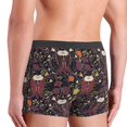 thumbnail image 4 of Men's Boxer Briefs, plants flowers_A Soft Comfy Mens Underwear Boxer Briefs Breathable With Widen Waist, 4 of 7