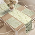 thumbnail image 2 of Ambesonne Botanical Table Runner & Placemats, Nature Art Various Herbs, Placemat 4 pcs + Runner 14"x90", Khaki Pale Green, 2 of 2