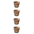 thumbnail image 1 of JUNWELL4 PCS Biodegradable Flower Pots Large Plant Vase for Garden High Standing Planter, 1 of 6