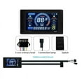 thumbnail image 2 of 24-72V E-Bike LCD-S966 Colorful Display Control Panel with NFC Function SM Plug Electric Bicycle Accessories, 2 of 10