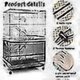 thumbnail image 5 of 3pcs Lar Adjable Bird Ca Cover Catcher Nylon Mesh Net Cover, 5 of 5