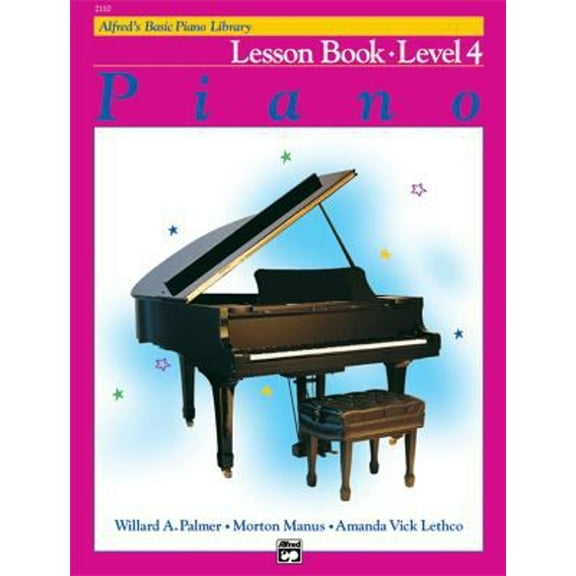 Pre-Owned Alfred's Basic Piano Library Lesson Book, Bk 4 (Paperback) 0739009052 9780739009055