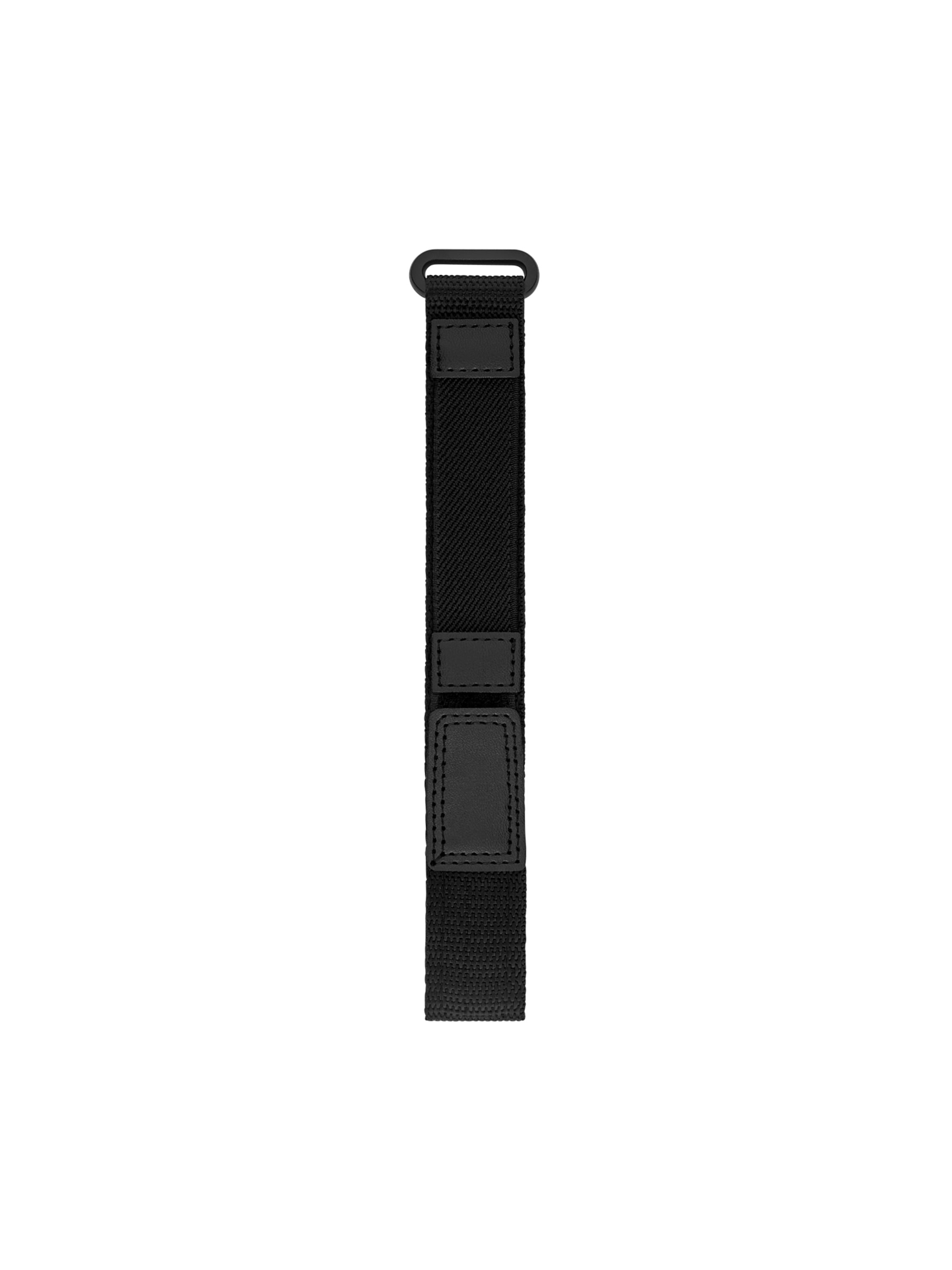 16-20mm Black Nylon Velcro Fast Wrap Replacement Watch Strap (FMDBA018)