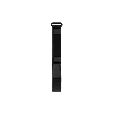 16-20mm Adult Unisex Black Nylon Velcro Fast Wrap Replacement Watch Strap (FMDBA018)