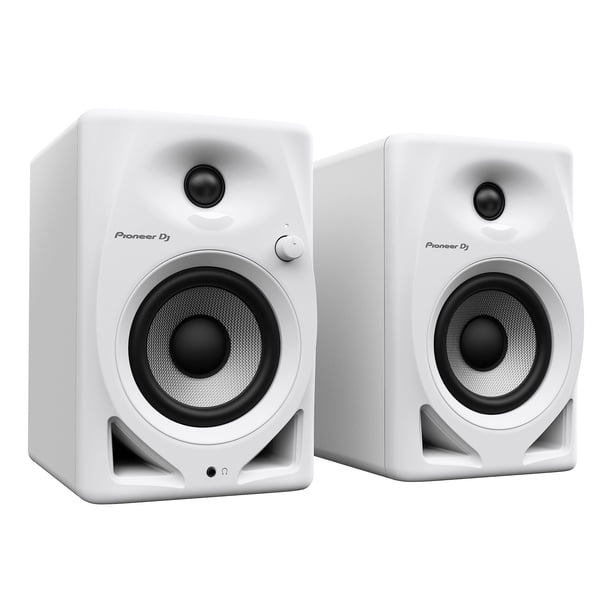 Altavoz de monitor activo de escritorio Pioneer DJ DM-40D-W de 10 cm