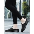thumbnail image 6 of Gomelly Womens Mules Classic Slip-on Fashion Sneaker Summer Sandals for Outdoor Black 4.5, 6 of 8