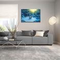 thumbnail image 5 of Epic Art 'Snowy Adventure' by Kirk Reinert, Acrylic Glass Wall Art, 36"x24", 5 of 8