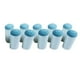 thumbnail image 2 of 10 puntas de taco de billar deslizantes Azul, 2 of 9