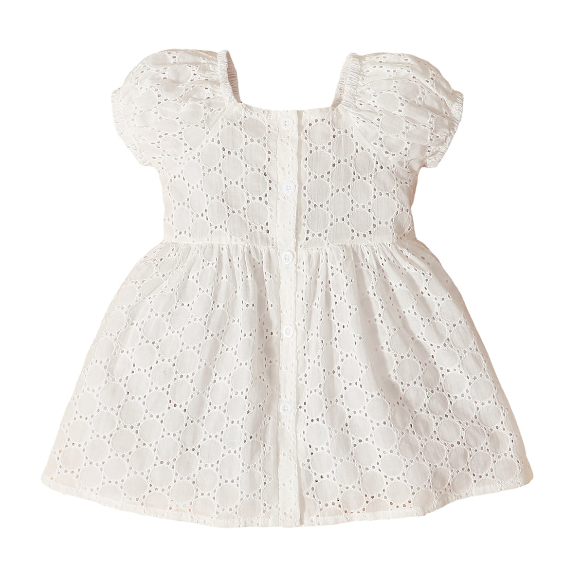 Mothercare 12-18 month girls summer dress white and blue 