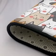thumbnail image 5 of Shaggy Area Rug, Cute Cats Rugs for Living Room Bedroom Non Slip Door Mat Indoor Carpet Machine Washable Nursery Home Decor Floor Mats for Entryway 60x39in, 5 of 5
