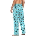thumbnail image 6 of Top-kevin Funny Dolphin Pajama Pants Men's Lounge Pants Straight-Fit Men Pajama Bottoms, 6 of 7