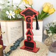 thumbnail image 2 of HLONK 2025 Graduation Season Decoration Grad Party Decor Graduation Party Grad Party Table Wood Sign Holiday Decorations for Home Festival Decor, 2 of 8