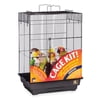 Prevue Pet Products Playtop Bird Cage Kit - Black 91351