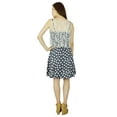 thumbnail image 5 of Bimba Polka Dots Dress With Poncho Top Spaghetti Strap Pouf MiniCustom Dress, 5 of 7