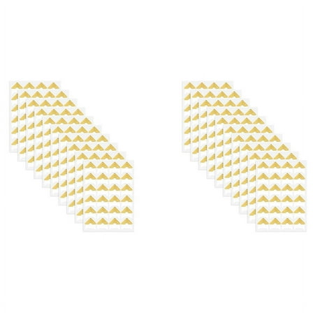 480 Pieces Photo Corners for Scrapbooking, Gold Photo Corner Stickers, Self-Adhesive Photo Mounting Corners,Gold,20 sheets x photo corner(24/sheets),Gold