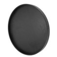 thumbnail image 3 of Plateau Rond en Bois Massif pour Thé Café Collation Repas Plateau de Service Restaurant Noir, 3 of 12