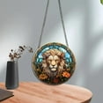 thumbnail image 3 of AatoeaX Elegant Lion Window Decor: Majestic Design, Transparent Acrylic, Hanging Wall Sign for Home, Living Rooms & Safari - Inspired Spaces, 3 of 6