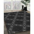 thumbnail image 2 of Ahgly Company Indoor Square Patterned Midnight Gray Area Rugs, 6' Square, 2 of 6