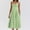 001 Green, variant on Women's Elegant French Corset Dress Retro Waist Belt Flowy Pleated Hem Low Cut Prom Dresses Slim Solid Suspender Dress