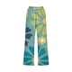 thumbnail image 3 of Pantalones de Mujer Casual Cintura Elástica con Impresión de Pascua, Sueltos Pantalones de Pierna Ancha Recta para Toda la Temporada, 3 of 5