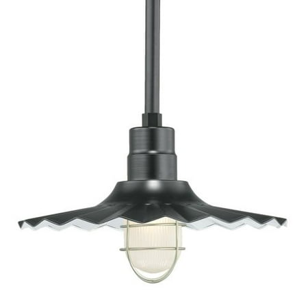 R Series 1 Light 18 Inch Pendant Radial Wave Shade Only
