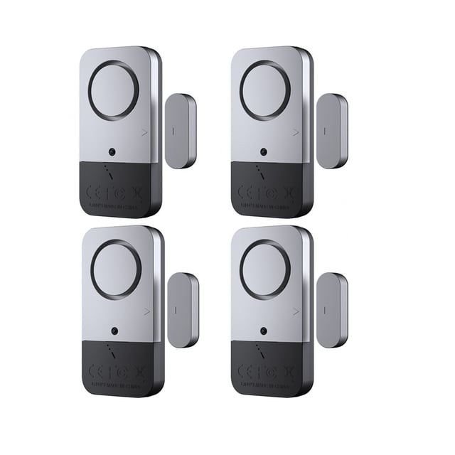 Wireless Door Window Sensors, Alarm 120dB Home Anti-theft Security Protection System Door Window Magnetic Burglar Alarm