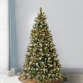 thumbnail image 3 of National Tree Company 7.5 ft. Frosted Alaskan Pine Tree with Clear Lights, 3 of 3