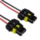 thumbnail image 5 of 2x HB3 9006 HB4 Conector de adaptador hembra de enchufe de bombilla para faro antiniebla, 5 of 6