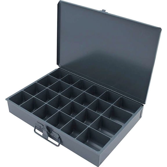 Allstar Performance Metal Storage Case 24 Comp 9.5x13.5x2