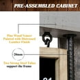 thumbnail image 6 of Prescott Bristle Dartboard Cabinet Set, Official Size Dart Board, by Barrington Billiards, 6 of 10