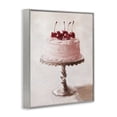 thumbnail image 2 of Stupell Industries Transitional Cherry Cake Delight Gray Framed Giclee Art, 16 x 20, by Svetlana Aleynikova, 2 of 8