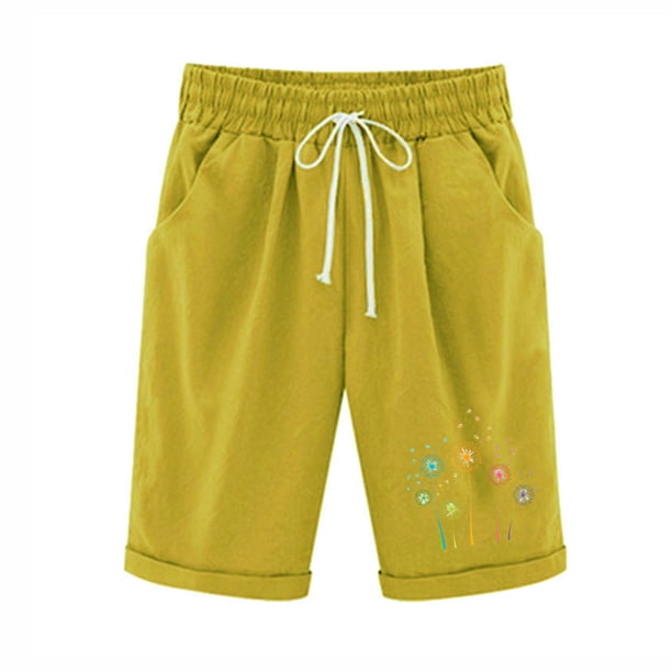Cordón de Impresión de la Cintura Elástica Casual, Pantalones de Pijama para el Hogar, la Playa, la Ropa de Dormir Y el Uso Diario