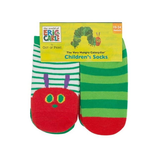 World of Eric Carle The Very Hungry Caterpillar Baby/Toddler Socks 4Pack 2t3t (Other