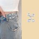 thumbnail image 1 of 3PCS Jean Button Pins, Adjustable Jean Button, Detachable Jean Button Pin, No Sewing Required, 1 of 5