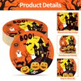 thumbnail image 3 of Juego de 50 platos de papel para Halloween, 23 cm, de Jremreo, espeluznante, 3 of 7