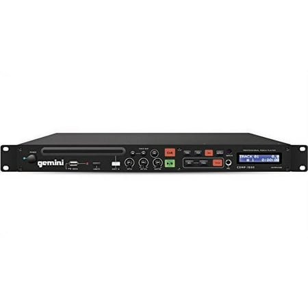 UPC: 0747705001108 | gemini CDMP-1500 19-inch Professional 1U Rackmount Single CD / MP3 / USB Player (cdmp1500)