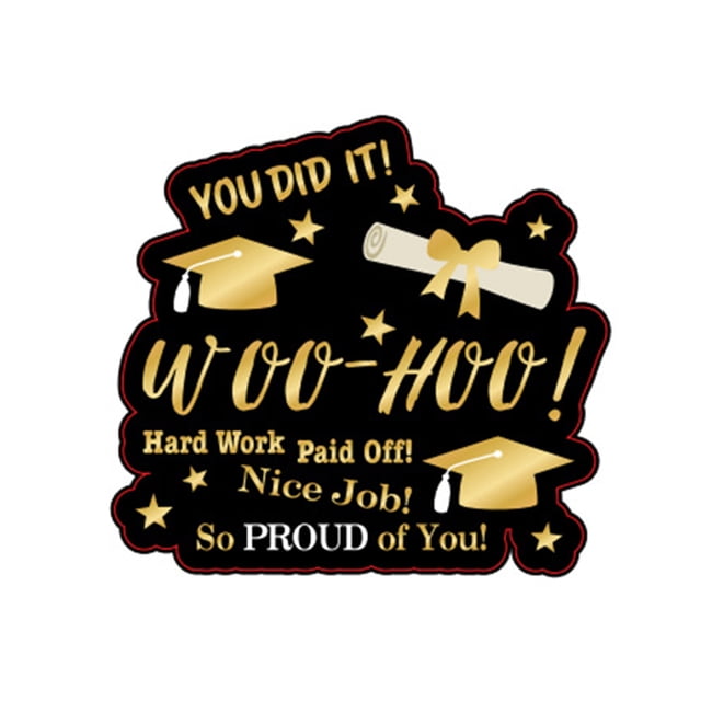 Graduation Décorations Jardin Signe Heureux Graduation Fête Pelouse Signes avec des Enjeux Félicitations Grad Décorations de Plein Air Nouveau
