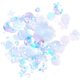 thumbnail image 2 of Beads Kit Flat Mini Spacer Beads White Pvc Diy Material Handmade Items For Jewelry Costume Craft 2Pack 10g, 2 of 5
