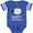 Football Blue and White, variant on Inktastic Grammy Grandchild Lamb Boys or Girls Baby Bodysuit
