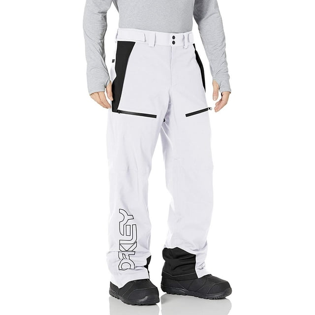 Oakley Mens Tnp Lined Shell Pant Large White