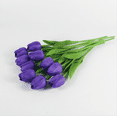 thumbnail image 1 of Xiao Hua 12 tulipanes artificiales, flores falsas, flores artificiales para decoración de bodas, 1 of 5