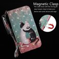 thumbnail image 5 of Case for Honor 50 LITE Cover Magnetic 3D Pattern Wallet Flip Case With Strap - Black cat and white cat, 5 of 5