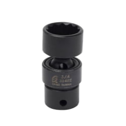 Sunex 3/8" Dr. 3/4" 12 Point Universal Impact Socket