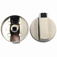 thumbnail image 4 of Stove Knob, 6mm Zinc Alloy Control Knob Oven Switch Universal Gas Stove Silver, 4 of 5