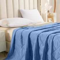 AZXY Cooling Blanket,Summer Comforter,Non-Standard Breathable Lightweight Quilt,Cooling Blanket for Hot Sleepers Beds,Blue Non-Standard