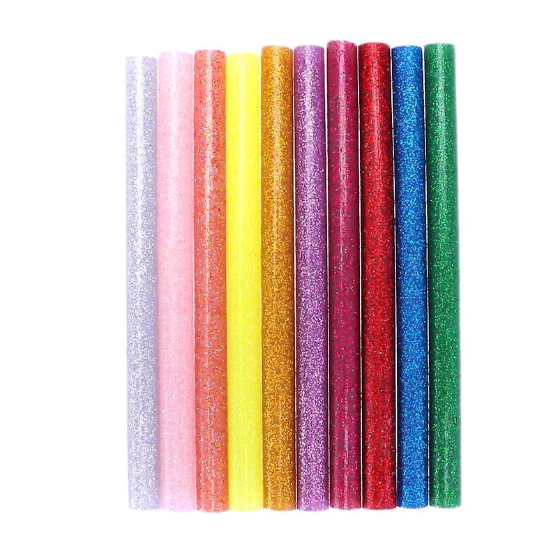 100pcs Glitter Melt Glue Sticks