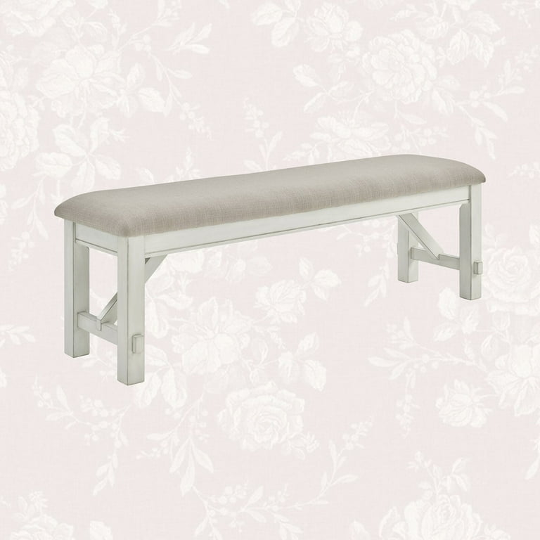 Quentin Upholstered Bench Upholstery Fabric Details 100