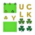 thumbnail image 1 of Apmemiss Clearance St. Patrick's Day Photo Booth Props Kit, St Patricks Day Decorations Irish Shamrock Selfie Props with Photo Frame for Saint Patricks Day Decor Favors Supplies, 1 of 5